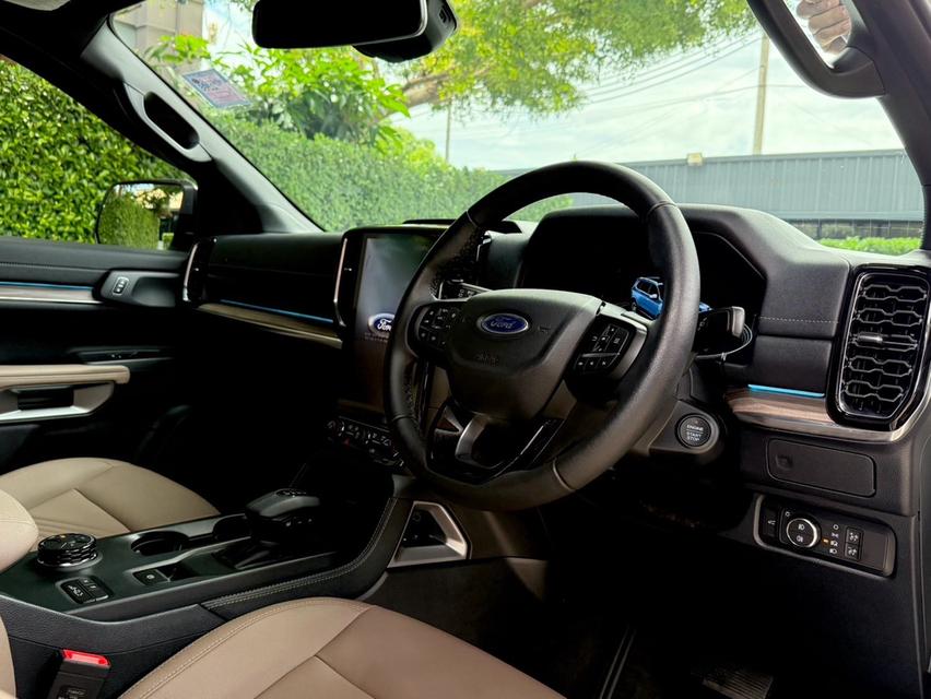 2024 FORD EVEREST 2.0 BI TURBO TITANIUM PLUS 4WD รถมือเดียว 18,000 กม สภาพป้ายแดง รถไม่เคยมีอุบัติเหตุครับ 10