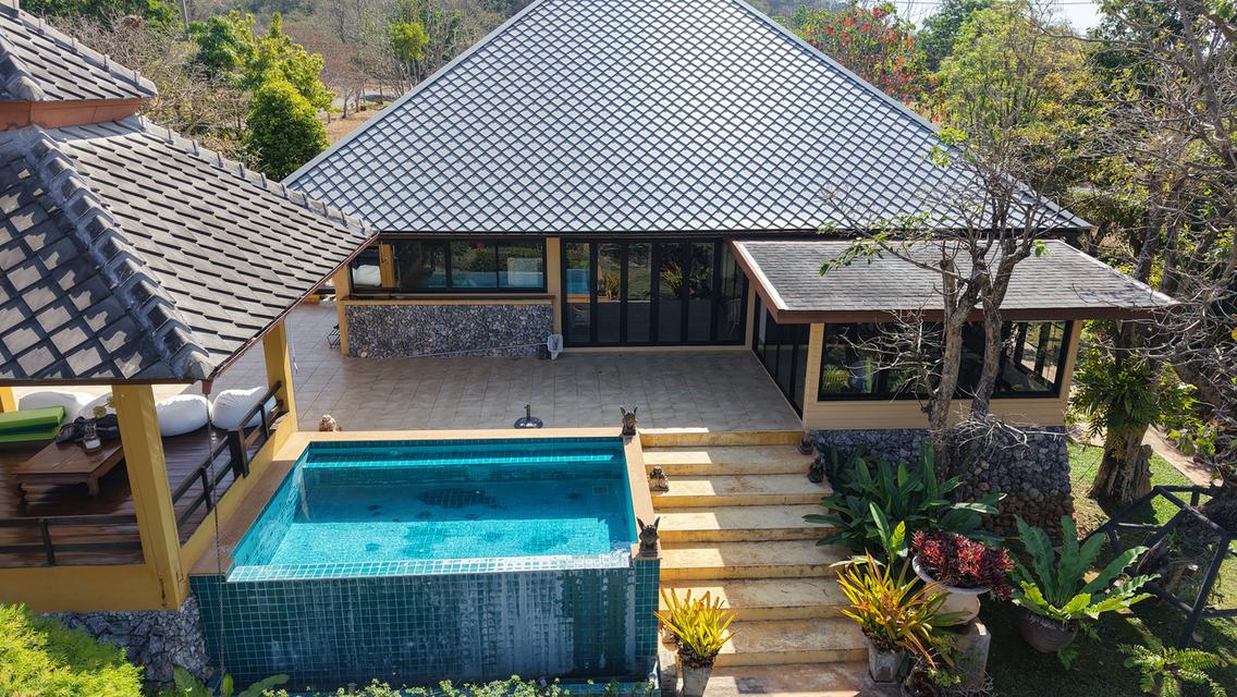 บ้านโครงการ Holiday Park ปากข่อง  5 ห้องนอน 5 ห้องน้ำ บ้านสไตล์บาหลี บนพื้นที่ 1 ไร่ 2