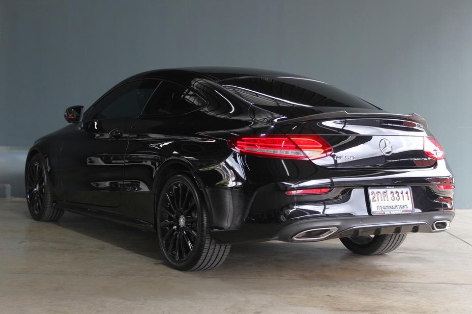 รหัสรถ  BM3311 Benz C250 Coupe AMG 2017 6