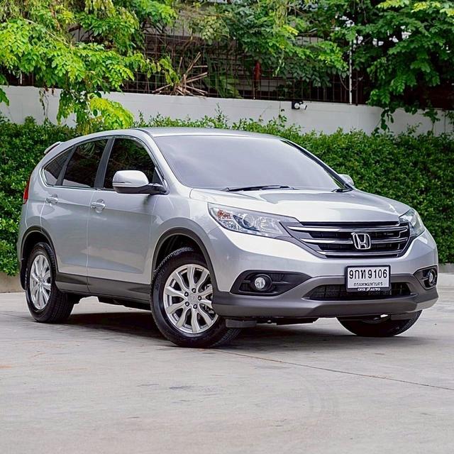 HONDA CR-V 2.0 E 4WD ปี 2015CR-V G4 MC ตัว E ขับ 4WD แท้ มือเดียวป้ายแดง สีเงินเดิมโรงงาน สภาพดีพร้อมใช้