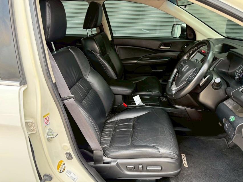 HONDA CRV 2.4EL 2014 4WD TOP สีขาว เข้าศูนย์ทุกระยะ 10