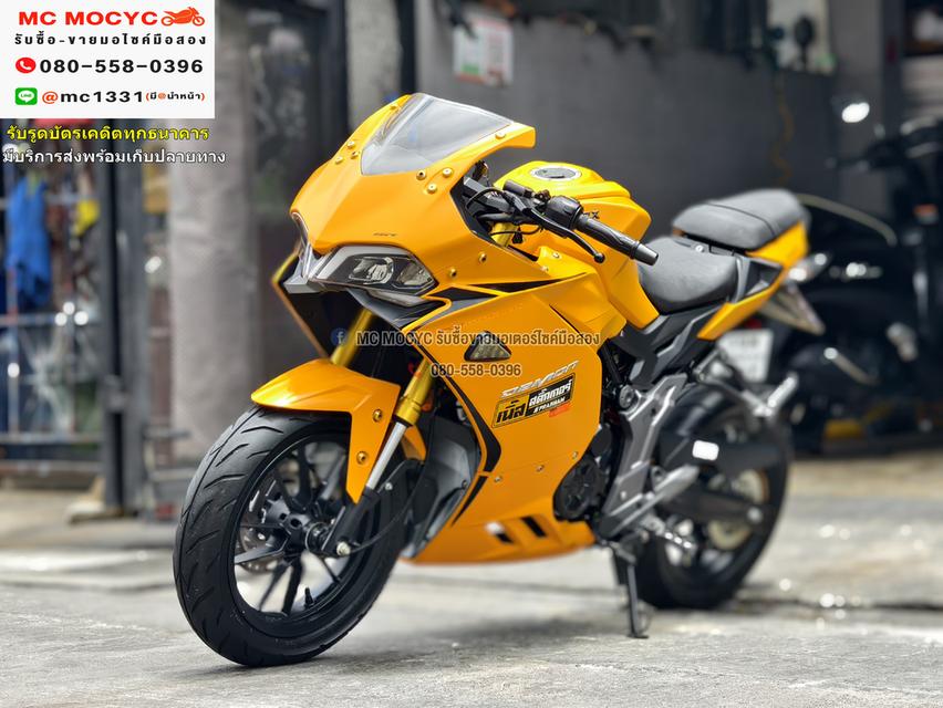 Gpx Demon Gr 150r 2019 เลขไมล์ 1000กิโล รถบ้านเครื่องท่อเดิม เล่มเขียวชุดโอนครบ No1073