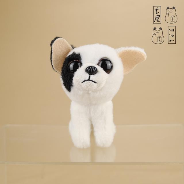 พวงกุญแจ ตุ๊กตา หมาน้อย เฟรนช์บลูด็อก มาร์เซล 🐶 Marcel the French Bulldog・Ty・ทีวาย・Beanie Babies ~ Petit Keychain・9 cm