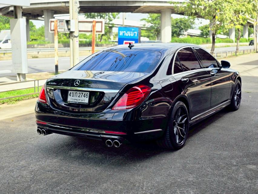 รหัสรถ BAC2746 BENZ S500e Exclusive Premium Plug-in Hybrid W222 ปี 2017 (จดทะเบียน 2023) สีดำ 🖤 8