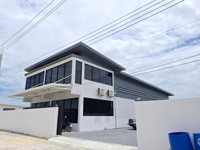 ขายที่ดิน+พร้อมสร้างโกดัง โรงงาน ออฟฟิศใหม่ ย่านบางบัวทอง นนทบุรี 340 2