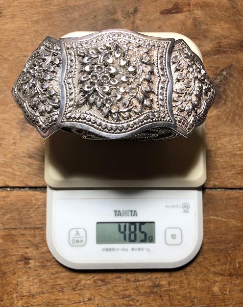 เข็มขัดโบราณ silver 92.5% รูปที่ 4