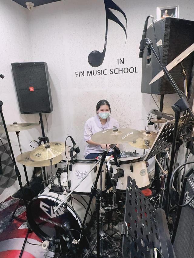 รับสอนกลอง ที่ Fin Music School รูปที่ 5