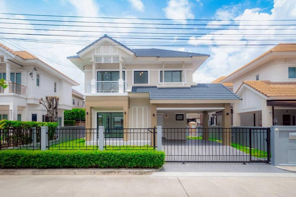 หมู่บ้านเพอร์เฟคเพลสราชพฤกษ์ เฟส1 Perfect Place  Ratchapruk  บ้านเดี่ยว 2 ชั้น ตกแต่งใหม่พร้อมอยู่ทำเลดี โครงการติดถนนราชพฤกษ์ ใกล้วงเวียนพระราม 5 2