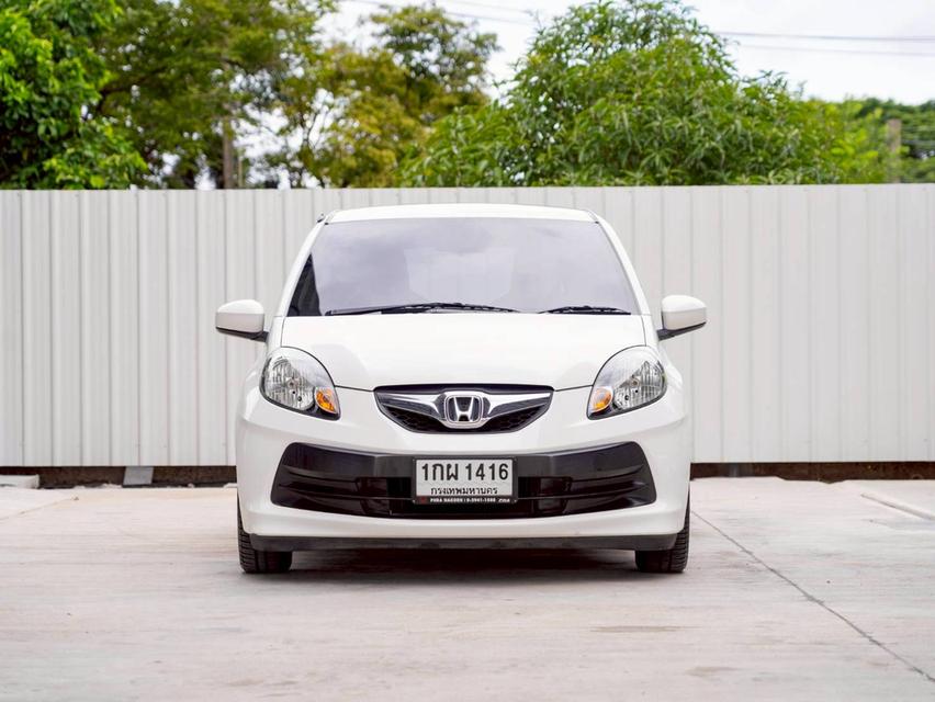 HONDA BRIO 1.2V ปี จด 2013 ประกันเครื่องเกียร์หลังการขาย3ปี