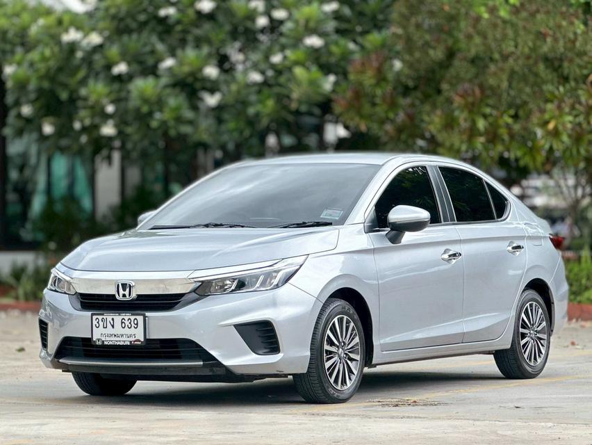 รหัสรถ PAT639 HONDA CITY 1.0SV Turbo ปี 2022 สีบรอนด์เงิน