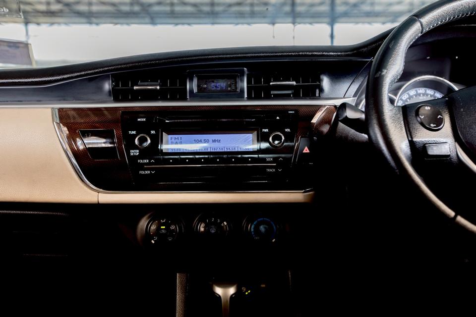 Toyota Altis 1.6G ปี 2014 สีบรอนเงิน  16