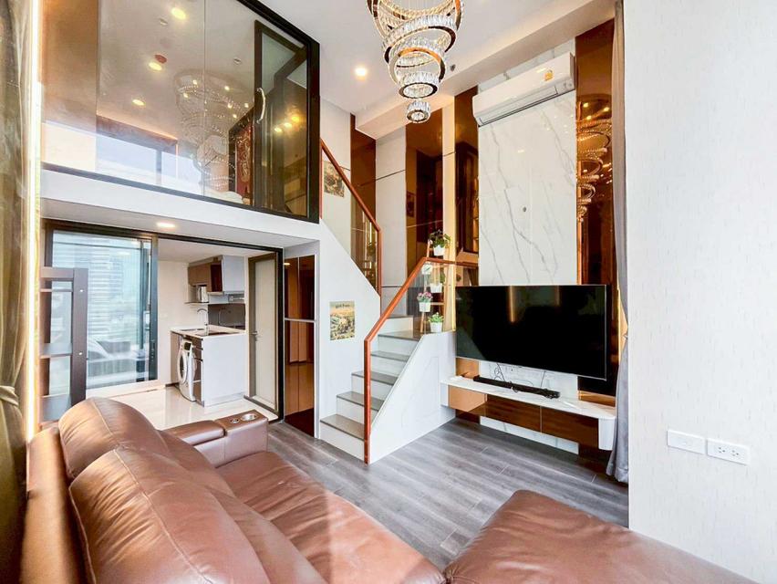 ให้เช่า คอนโด Duplex 2 ชั้น ห้องมุม Knightsbridge space รัชโยธิน ติดรถไฟฟ้า BTS พหลโยธิน 24 ขนาด 49 ตรม ชั้น 14 5