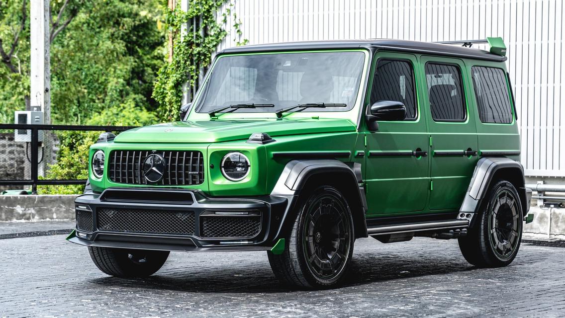 Mercedes-Benz G63 AMG 2023 สีพิเศษ ไมล์น้อยมาก รถมือเดียว ออก Benz Thailand