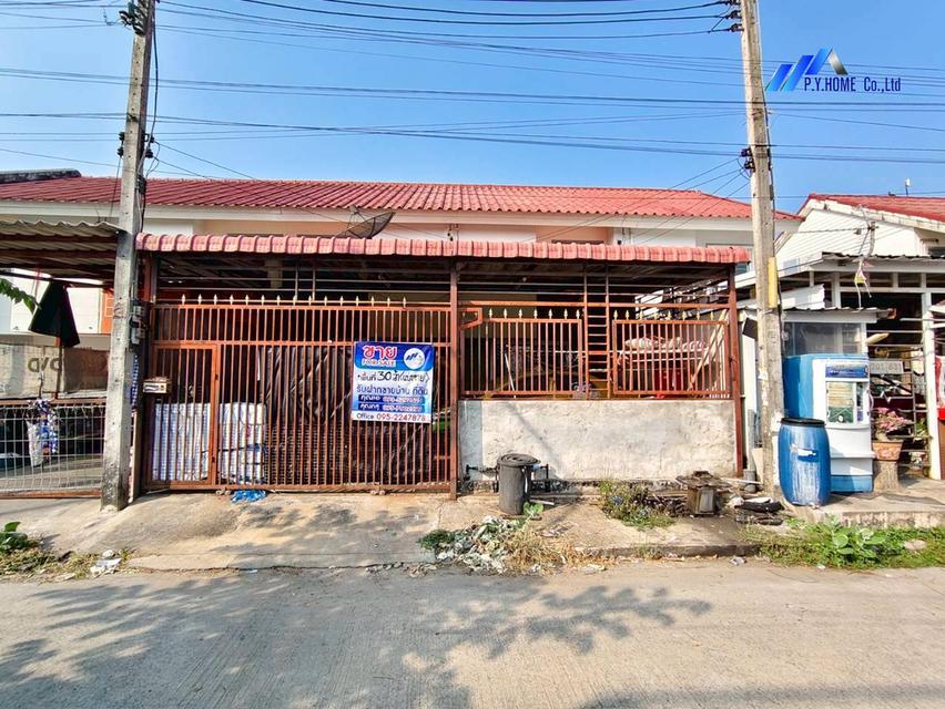 ขายทาวน์เฮ้าส์ 2 ชั้น เอื้ออาทร 7/1 ลำลูกกาคลอง 7 (2 คูหา แยกขายได้) 1