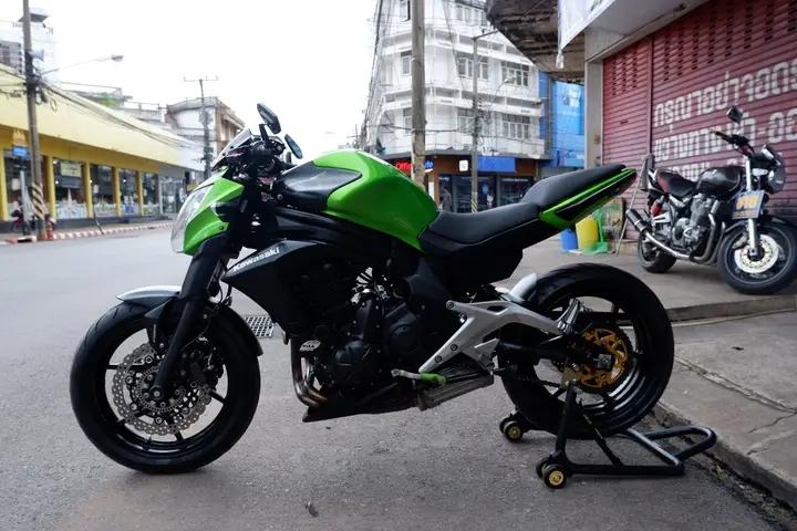 ส่งต่อเครื่องสวยราคาดี Kawasaki ER-6n 4