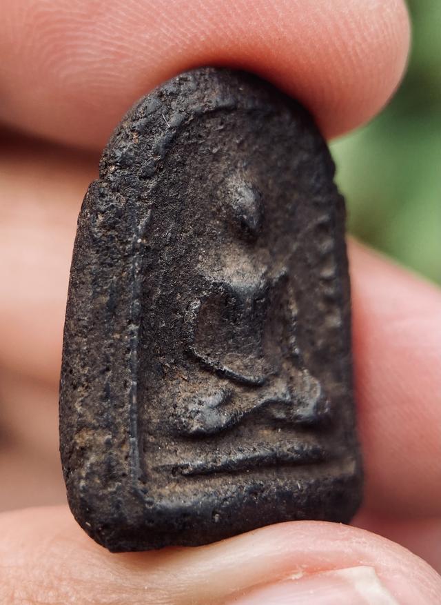  พระเศียรโล้นสะดุ้งกลับ  หลวงปู่บุญ วัดกลางบางแก้ว เนื้อผงยาจินดามณี 7