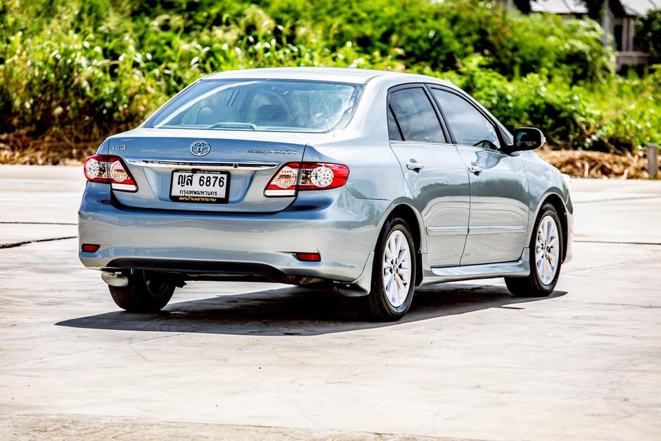 Toyota Altis 1.6E CNG ปี 2010 สี เทา