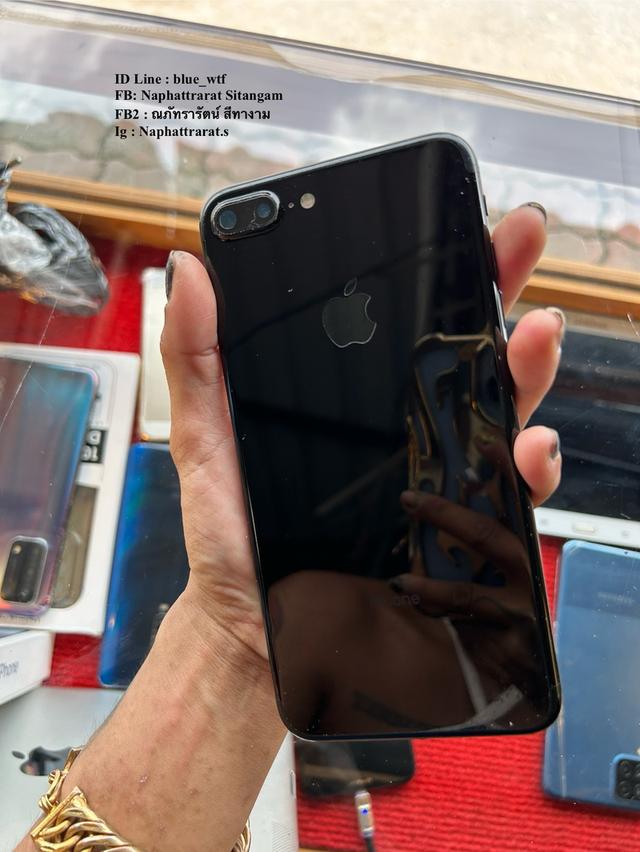 IPhone7Plus 128GB สแกนนิ้วได้ ได้ทุกซิม ใช้งานปกติ สภาพสวย จอใหญ่ แบตทน 2