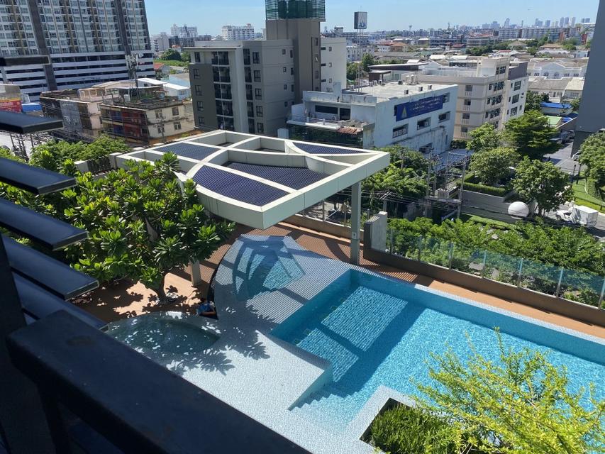 Condo for sale, studio room, high view, 447-storey building, next to BTS On Nut, Khlong Tan Subdistrict, Khlong Toei District, Bangkok, 1 bed Blocs77 6