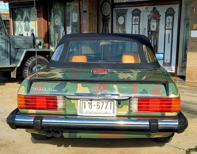 ขาย Benz 107-450SL ลายพราง ปี 1988  5