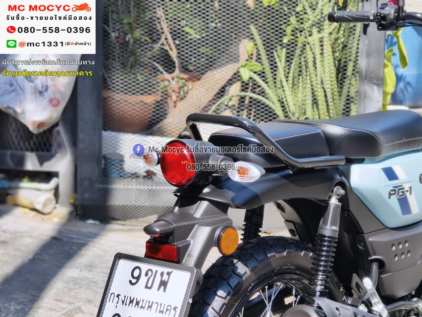 Pg1 G2 2025 วิ่ง100โล สภาพป้ายแดงราคามือสอง กุญแจ2ดอกบุคเซอวิสครบ เล่มชุดโอนครบ NO1268 18