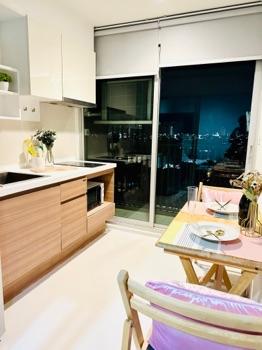 รูป ขาย คอนโด ฟิวส์ จันทร์-สาทร 33 ตรม. แบบ One Bedroom ห้องชั้นสูง วิวไม่บัง 5