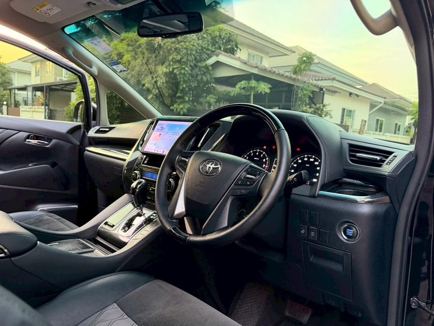 TOYOTA #VELLFIRE 2.5 ZG PACKAGE ปี16 สีดำ เบนซิล รูปที่ 8