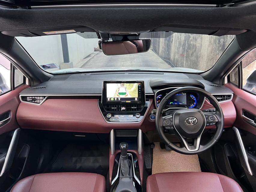 รหัสรถ WRT385 2021 TOYOTA COROLLA CROSS, 1.8 HYBRID PREMIUM SAFETY รูปที่ 7