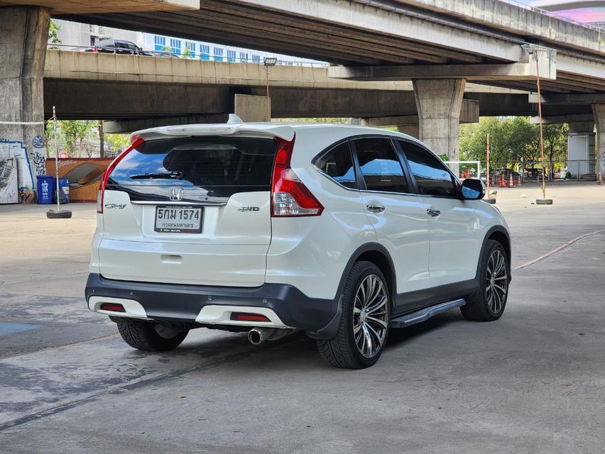 ขายรถ Honda CR-V 2.4EL 4WD ปี 2014 สีขาว เกียร์ออโต้ 4