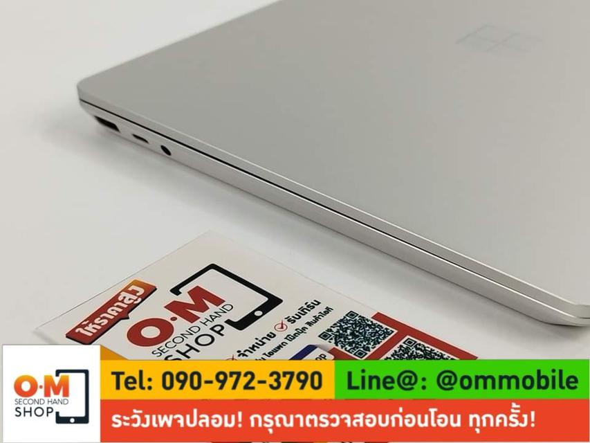 ขาย/แลก Microsoft Surface Laptop Go 2 /Core i5-1135G7 /Ram8 /SSD128 จอ Touchscreen ศูนย์ไทย เพียง 18,900 บาท  2