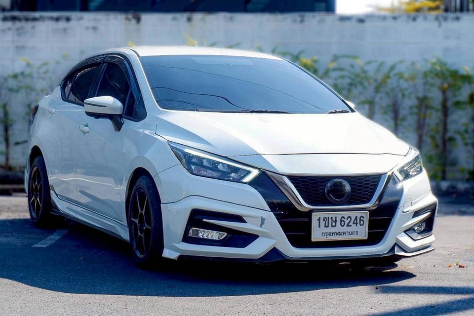 Nissan almera 1.0 VL เกียร์ Auto สีขาว ปี 2021 3