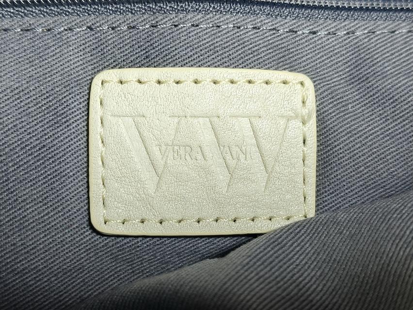 Vera Wang Ivory Clutch Bag 6
