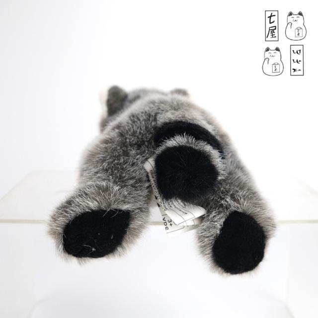 ตุ๊กตา แรคคูน 🦝 Raccoon ~ THE STUFFED ANIMAL HOUSE ~ Realistic Wildlife Plush ~ Standard 21 cm 💦 รูปที่ 4