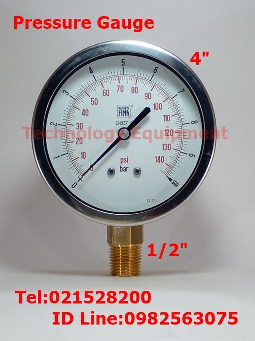 Pressure Gauge  มีสต็อกในไทย  เปิดใบกำกับภาษีได้ พร้อมส่งด่วน ส่งไว รูปที่ 3