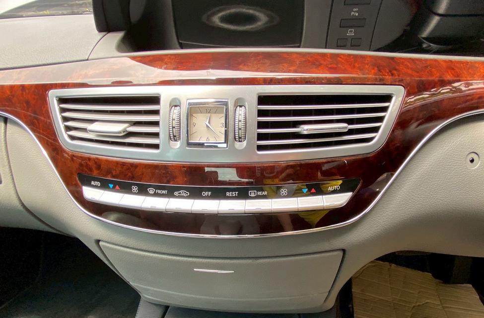 รถหรูระดับผู้บริหาร ออปชั่นเต็ม ไมล์น้อย Mercedes-Benz S300LW221 ปี 2007 รูปที่ 9