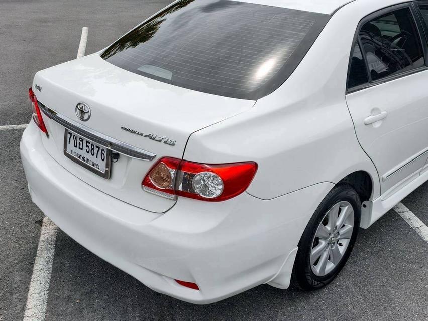 (แจ้งรหัสรถ QT5876) Toyota altis 1.6 G Auto สีขาว ปี 2013 รูปที่ 7