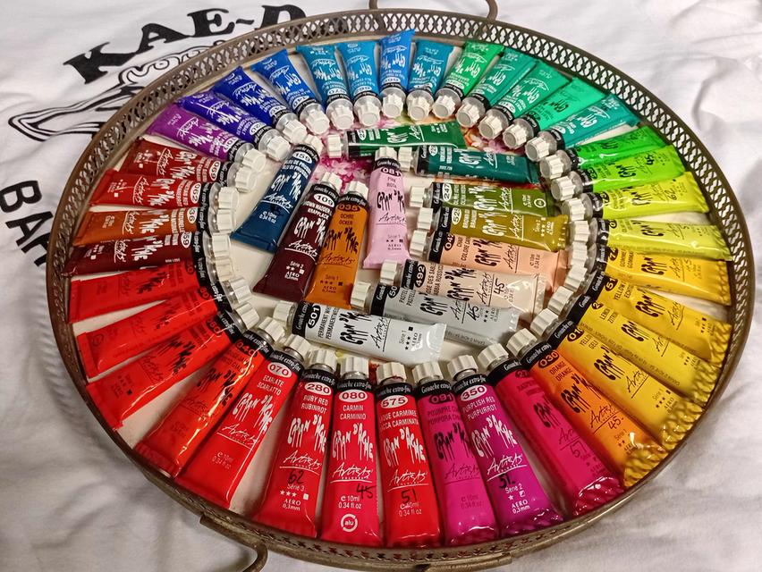 สี Gouache extra-fin (กวอชเอ็กซ์ตร้าไฟน์) Artists Colours