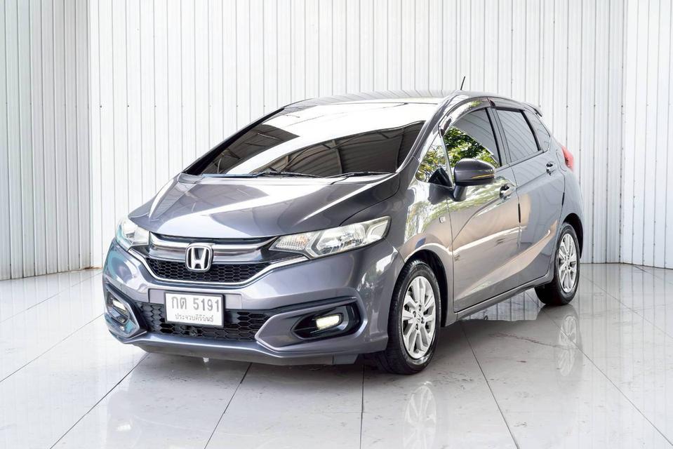 HONDA JAZZ 1.5 i-VTEC V+ ปี 2017 สีเทา โฉม ปี14-ปัจจุบัน