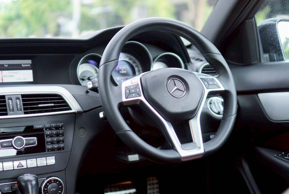 Benz C180 COUPE AMG Sport 2013 สีดำ รูปที่ 8