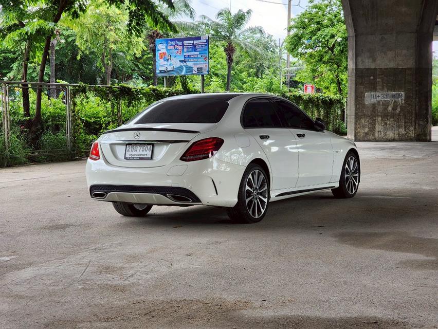 ขายรถ Benz C350e Hybrid W205 ปี 2017 สีขาว เกียร์ออโต้