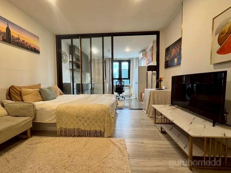 ปล่อยเช่าคอนโด XT Huaikhwang ขนาด 31 ตรม ชั้น 23 Tower A วิวเมืองสวย ไม่บล๊อควิว เฟอร์นิเจอร์ครบ พร้อมเข้าอยู่ทันที - gh 3