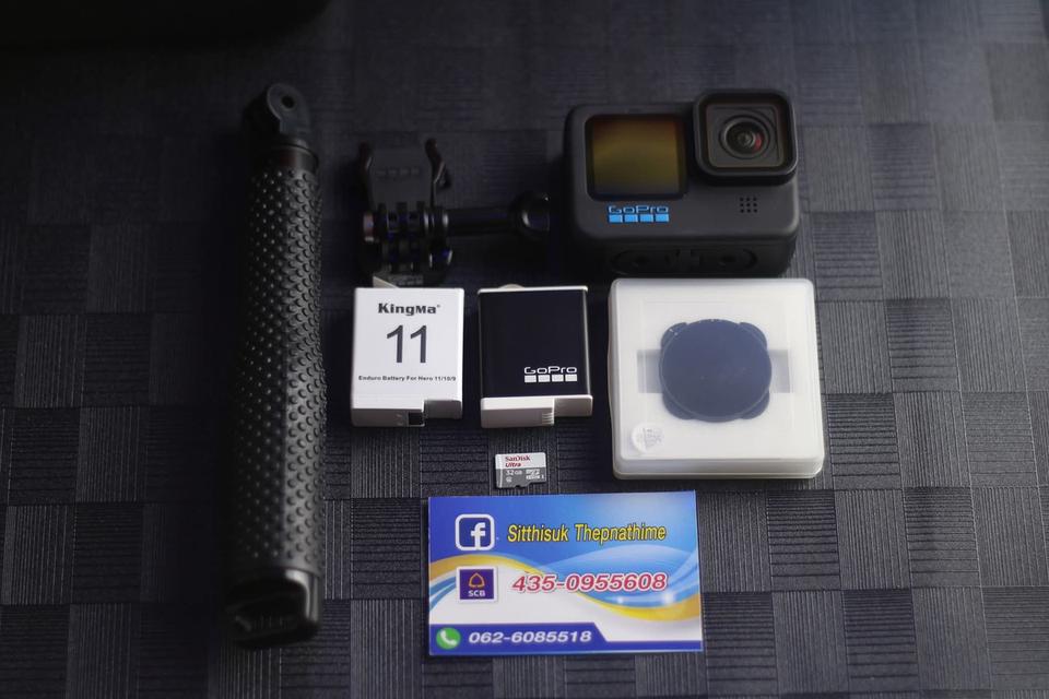 Gopro hero 11 Black อุปกรณ์ครบพร้อมใช้