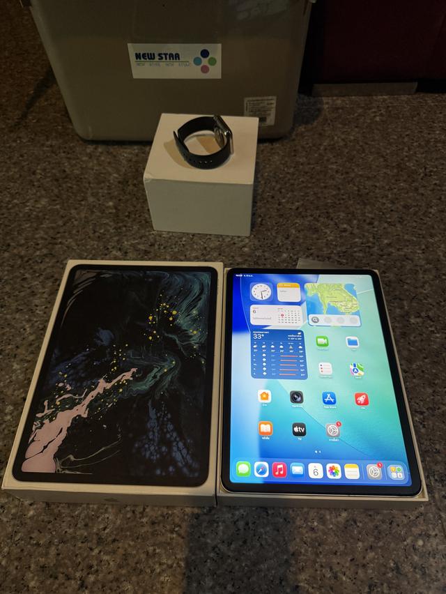 ขายiPadPro11นิ้วสีหายากSilver256กิ๊กWifi Celluer ใส่ซิมได้มีกล่องสวยๆใช้งานดีทุกๆฟังชั่นถูกๆ