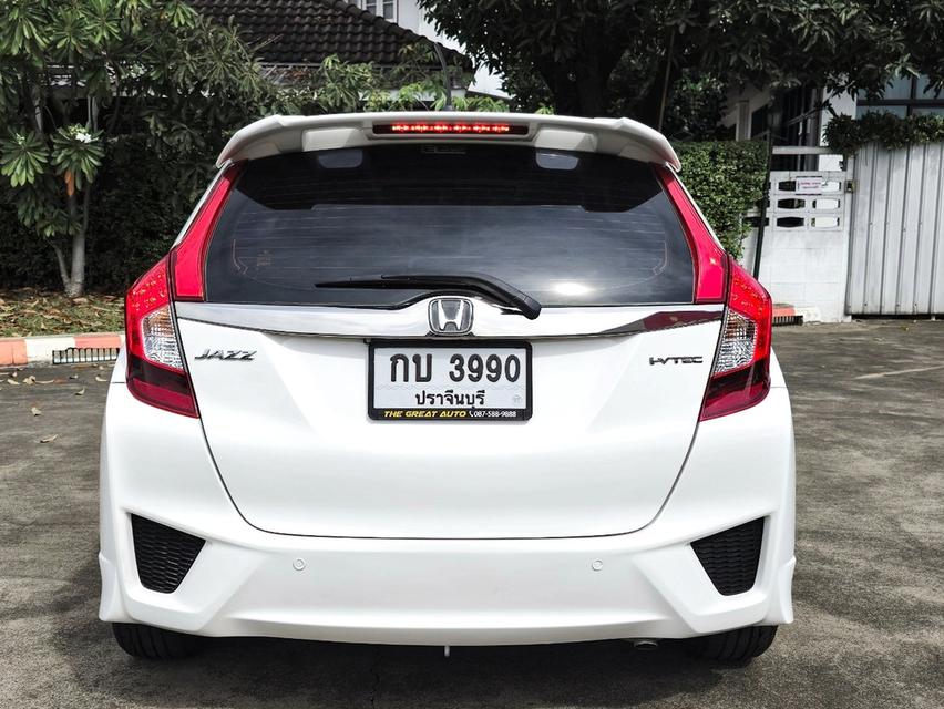 HONDA JAZZ 1.5 i-VTEC SV ปี 2015 (VAT.) เกียร์ AUTO สีขาว เครื่องยนต์เบนซิน รถสวยพร้อมใช้งาน ไมล์แท้เพียง 176,228 km. 6