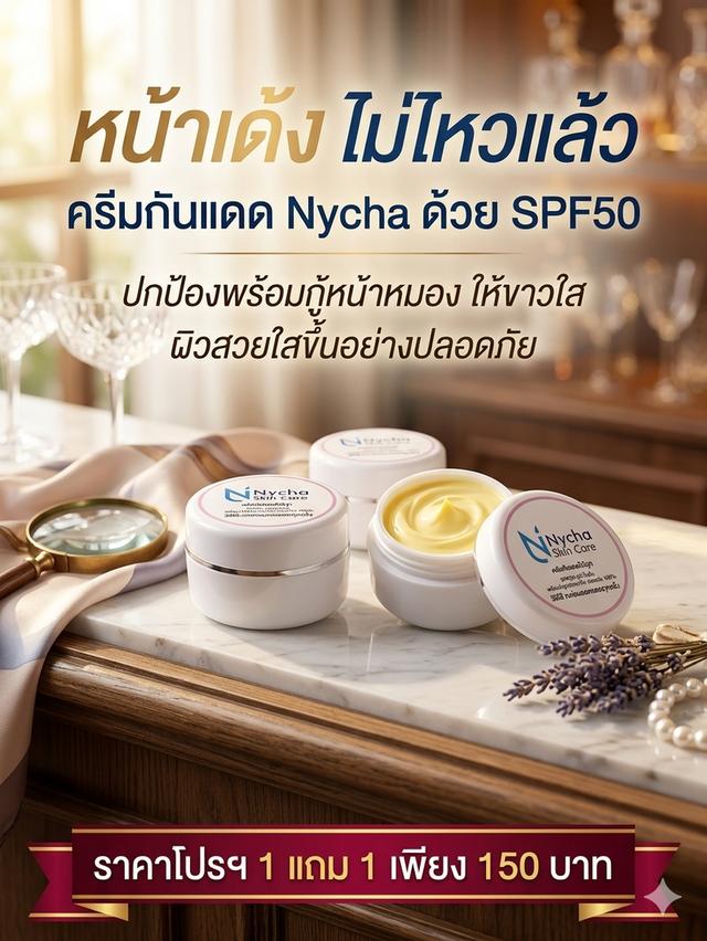 ครีมบำรุงผิวหน้าแบรนด์ Nycha รูปที่ 4
