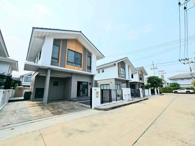 หมู่บ้านเพอร์เฟคพาร์ค ราชพฤกษ์-346 ปทุมธานีบ้านแฝด 2 ชั้น  สไตล์บ้านเดี่ยว ทำเลดี โครงการใหม่  พร้อมของแถมหลายรายการ 4