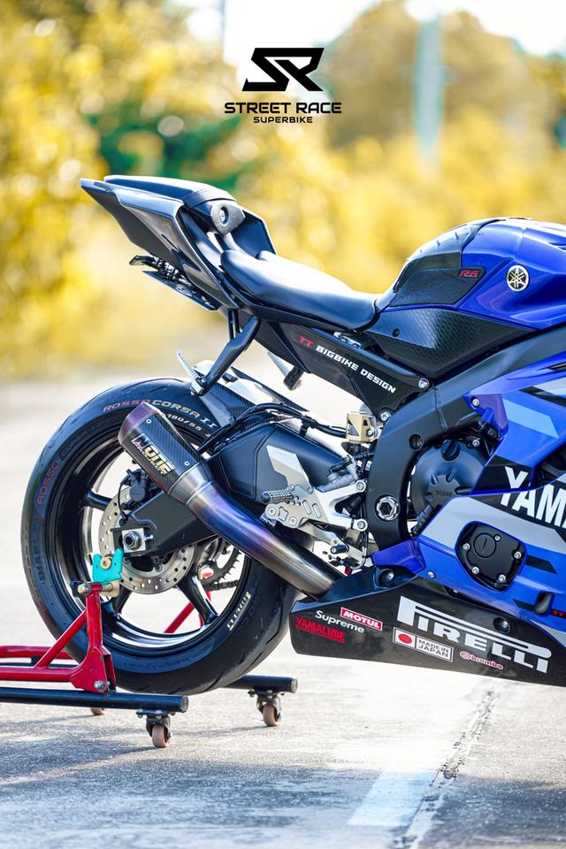 2021 Yamaha yzf-r6 น้ำเงิน รถปี 2021 รถสวย มือเดียว ของแต่งท่วมๆ 12