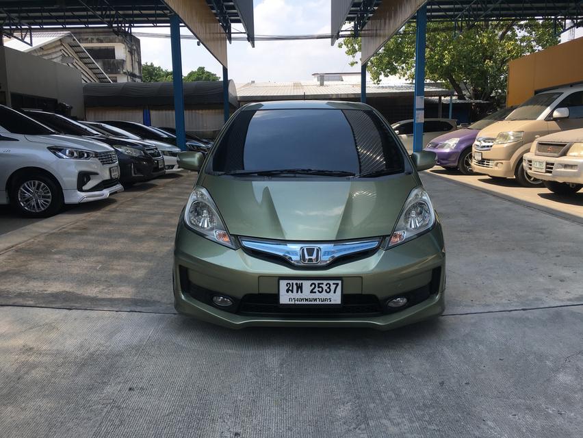 ๋Jazz GE ตัวนอก 2012 สีเขียวสุดคูล