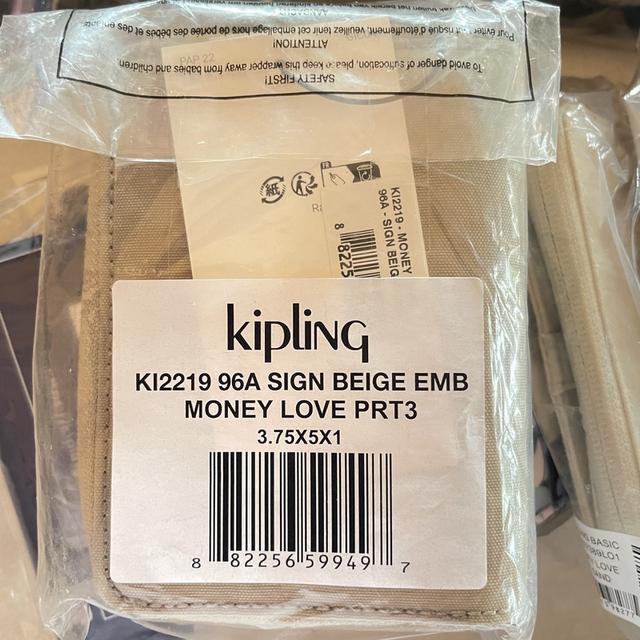 (พร้อมส่ง/ของแท้ค่ะ💯🐒) กระเป๋า Kipling money love medium wallet รูปที่ 8
