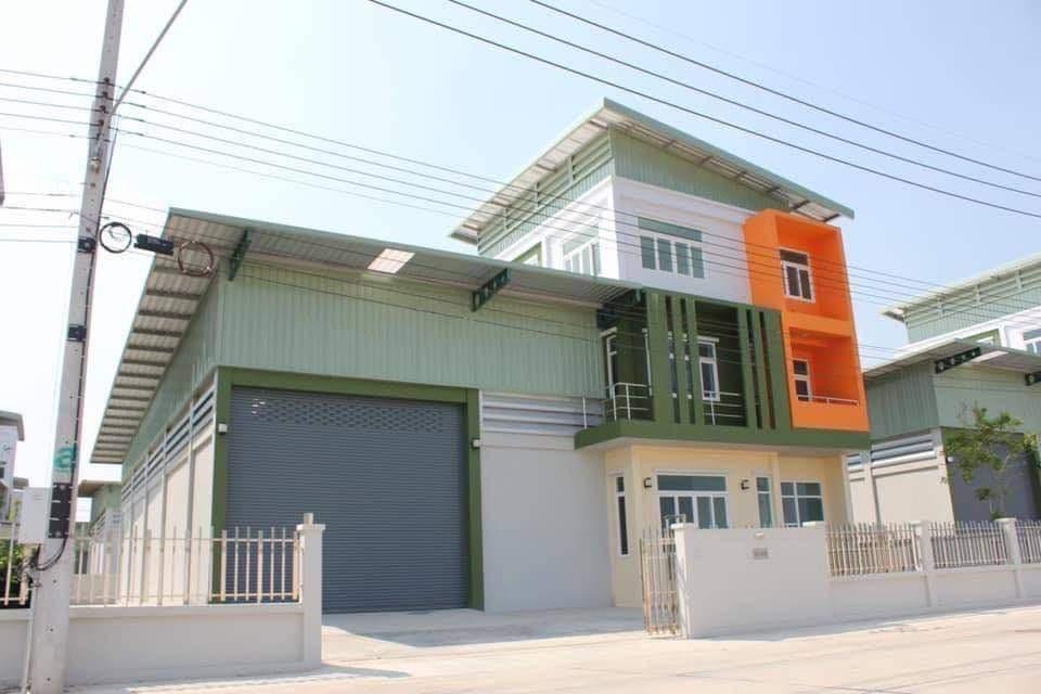 ขายที่ดินเปล่าถมแล้วพร้อมรับสร้างโกดัง โรงงาน ออฟฟิศใหม่ ย่านบางบัวทอง นนทบุรี 340 3